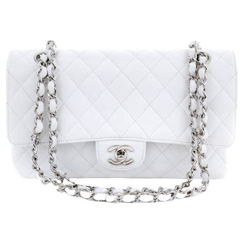 chanel cavias waist bag|CHANEL Caviar Quilted Flap Waist Bag White .